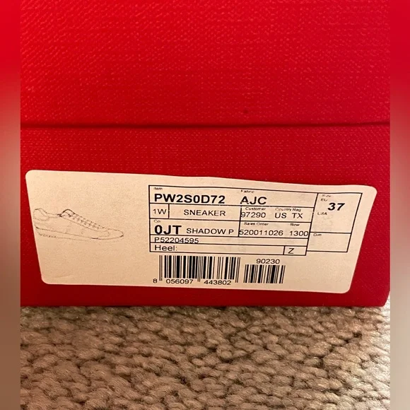 Valentino Pink/White Women’s Sneakers - Picture 5 of 16